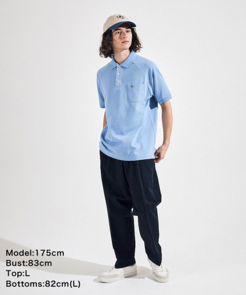 Penguin by Munsingwear(ペンギン　バイ　マンシングウェア)/STYLE 2844 U.S.A.COTTON POLO SHIRT 60'S RAGLAN SLEEVE / スタイル2844 U.S.A.コットンポロシャツ/img20