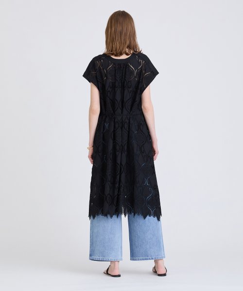 シフリー刺繍ワンピース 