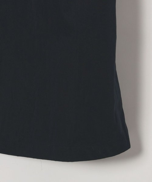 quaranciel:〈手洗い可能〉スタンドカラー ウエストドロー ロング コート quaranciel ONE