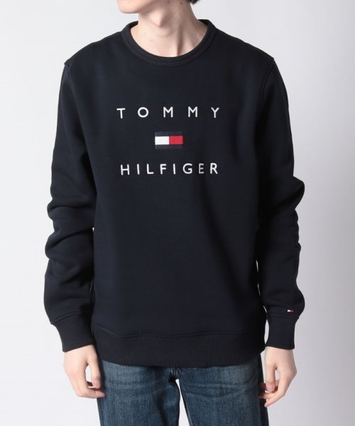 TOMMY HILFIGER(トミーヒルフィガー)/【TOMMY HILFIGER / トミーヒルフィガー】スウェット トレーナー 長袖 カットソー ロゴ クルーネック ロゴスウェット 裏起毛 78J9708/img07