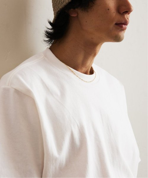 417 EDIFICE(フォーワンセブン　エディフィス)/”WEB限定” HANES (ヘインズ)T－SHIRT SHIRO / Tシャツ シロ HM1－X201/img17