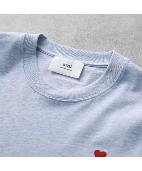 ami paris(アミパリス)/ami paris Tシャツ AMI DE COEUR UTS005.726 ハートロゴ刺繍/img14