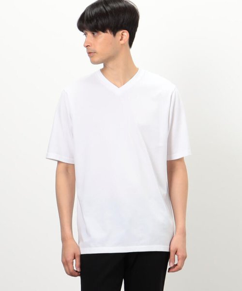 COMME CA ISM MENS(コムサイズム（メンズ）)/【接触冷感】 Ｆｅｅｌ－Ｃｏｏｌ ＶネックＴシャツ/img02