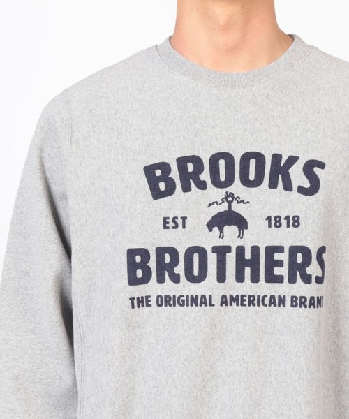 Brooks Brothers(ブルックス ブラザーズ（メンズ）)/【WEB限定】SS24 LOGO Series ロゴプリント スウェットシャツ/img04