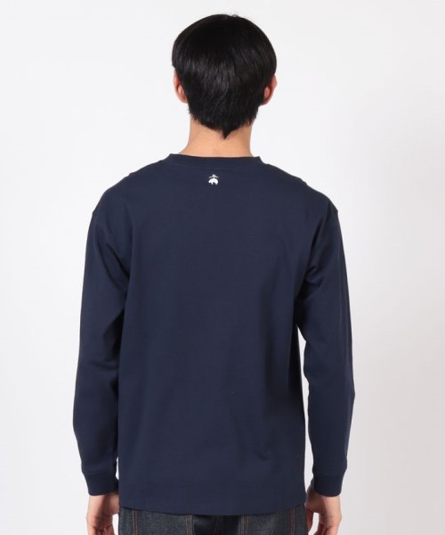 Brooks Brothers(ブルックス ブラザーズ（メンズ）)/【WEB限定】SS24 LOGO Series コットン ロゴプリント クルーネック ロングスリーブTシャツ/img03