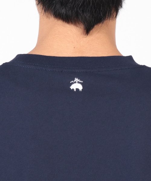 Brooks Brothers(ブルックス ブラザーズ（メンズ）)/【WEB限定】SS24 LOGO Series コットン ロゴプリント クルーネック ロングスリーブTシャツ/img05