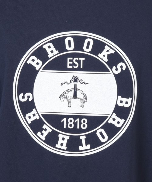 Brooks Brothers(ブルックス ブラザーズ（メンズ）)/【WEB限定】SS24 LOGO Series コットン ロゴプリント ロングスリーブ リンガーＴシャツ/img09