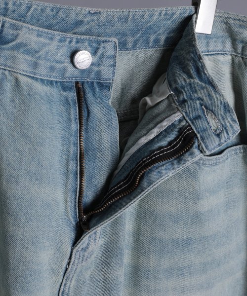 aimoha(aimoha（アイモハ）)/【aimoha neo】VINTAGE PROCESSED BAGGY JEANS/img21