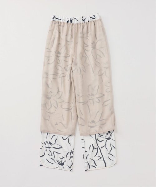 アートプリントイージーパンツ 