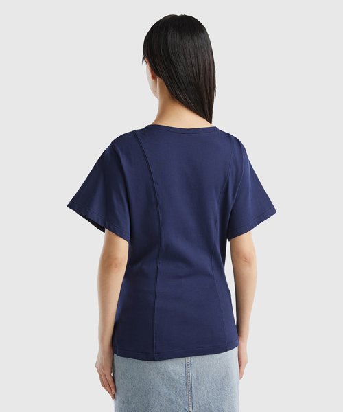 BENETTON (women)(ベネトン（レディース）)/ボートネック半袖Tシャツ・カットソー/img08