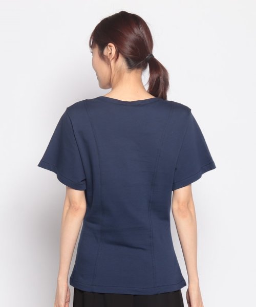 BENETTON (women)(ベネトン（レディース）)/ボートネック半袖Tシャツ・カットソー/img11