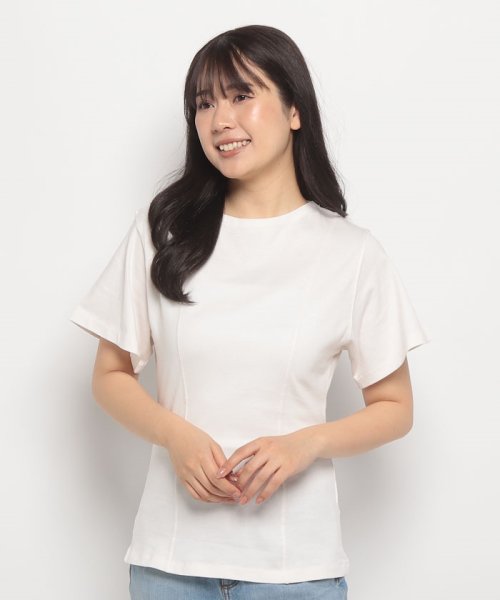 BENETTON (women)(ベネトン（レディース）)/ボートネック半袖Tシャツ・カットソー/img16