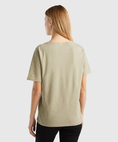 BENETTON (women)(ベネトン（レディース）)/Vネック半袖Tシャツ・カットソー/img09