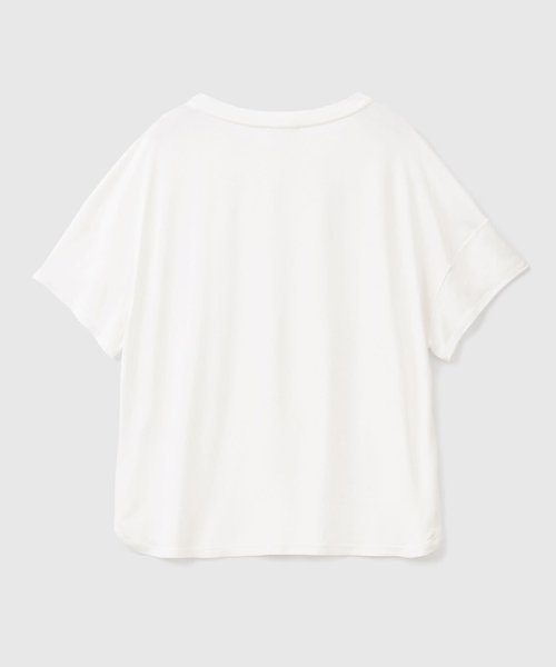 BENETTON (women)(ベネトン（レディース）)/クルーネックドロップショルダー半袖Tシャツ・カットソー/img03