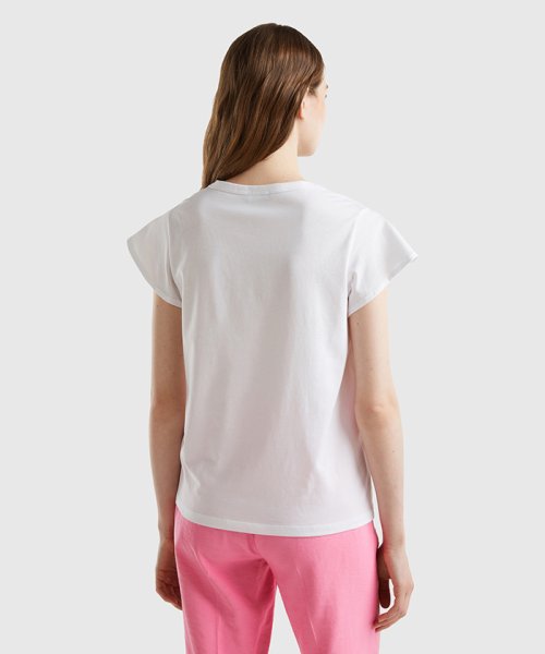 BENETTON (women)(ベネトン（レディース）)/Uネック半袖Tシャツ・カットソー/img01