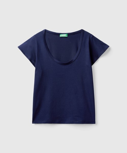 BENETTON (women)(ベネトン（レディース）)/Uネック半袖Tシャツ・カットソー/img10