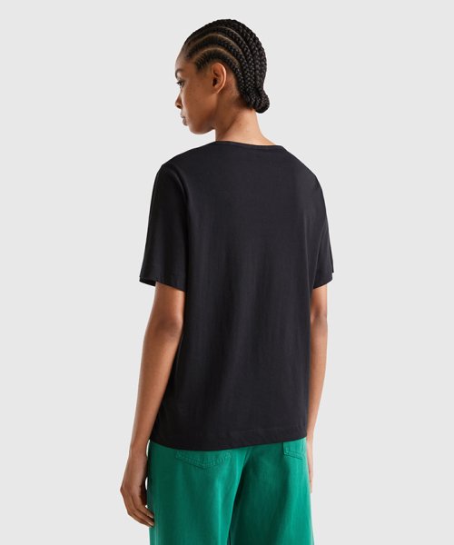 BENETTON (women)(ベネトン（レディース）)/クルーネック半袖Tシャツ・カットソー/img01