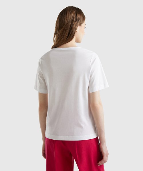 BENETTON (women)(ベネトン（レディース）)/クルーネック半袖Tシャツ・カットソー/img10