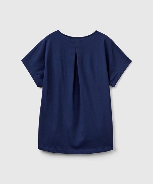 BENETTON (women)(ベネトン（レディース）)/クルーネックバックプリーツ半袖Tシャツ・カットソー/img11