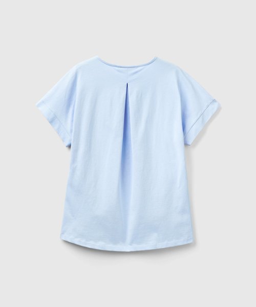 BENETTON (women)(ベネトン（レディース）)/クルーネックバックプリーツ半袖Tシャツ・カットソー/img27