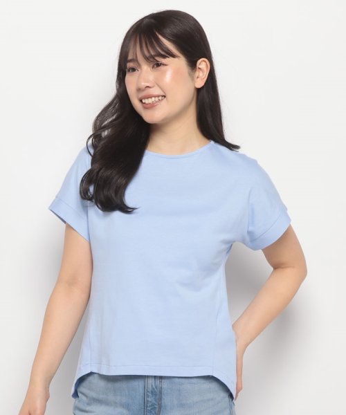 BENETTON (women)(ベネトン（レディース）)/クルーネックバックプリーツ半袖Tシャツ・カットソー/img28