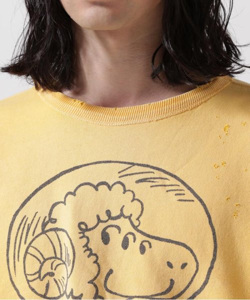 SAINT MICHAEL/セント マイケル/CRW SWEAT/LMB OF GD/YELL SAINT MICHAEL/セント