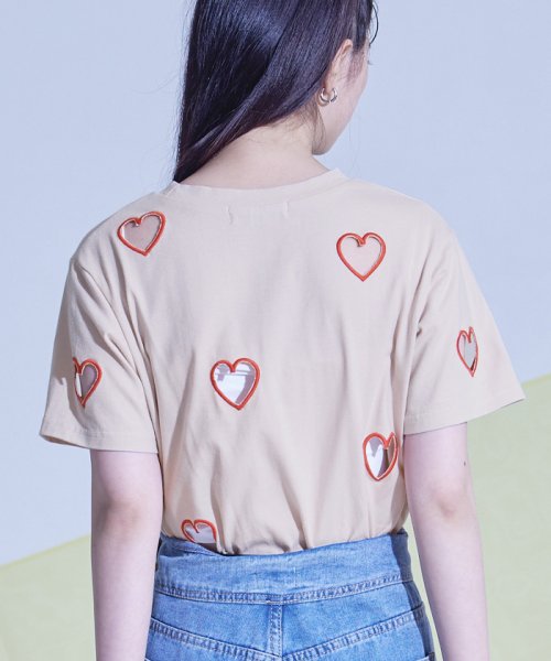 miette(ミエット)/ハートカットTシャツ/img04