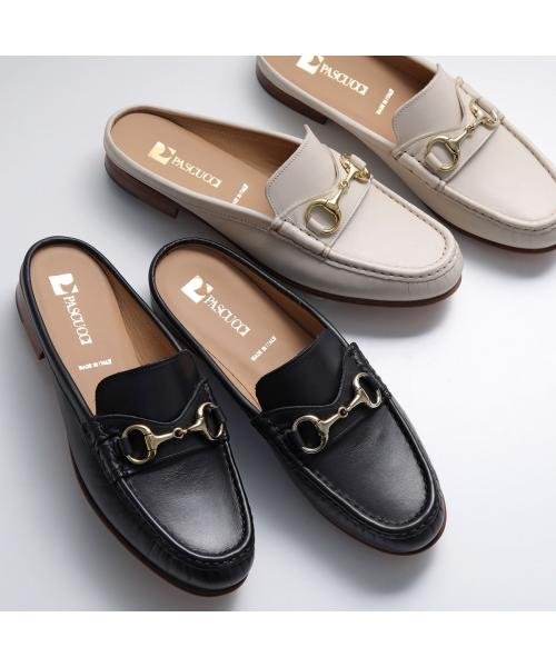 PASCUCCI ローファー 3305 レザー ミュール PASCUCCI ローファー レザー