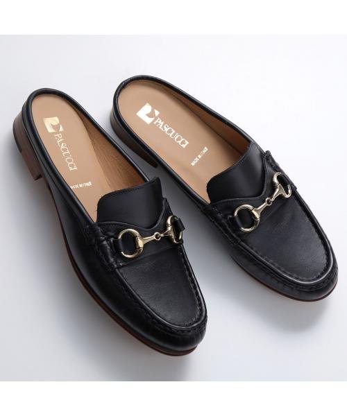 PASCUCCI ローファー 3305 レザー ミュール PASCUCCI ローファー レザー