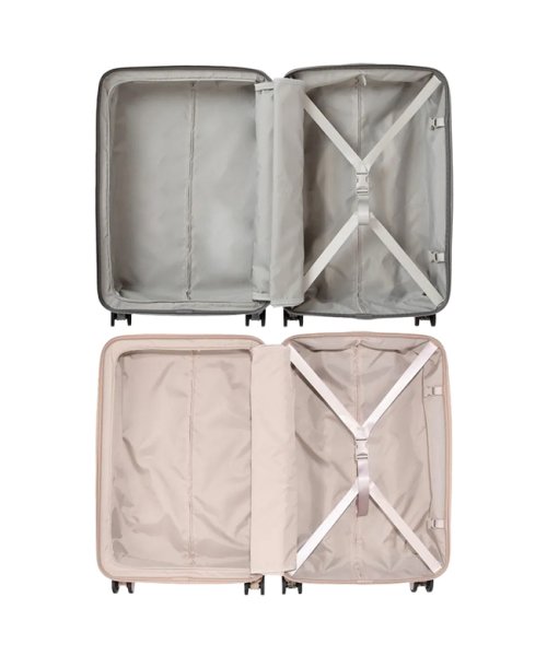 エース スーツケース Mサイズ 69L ストッパー付き かわいい 可愛い 女性 ace. TOKYO 05383 キャリーケース キャリーバッグ TOKYO ｜約 内装