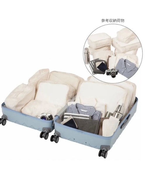 エース スーツケース Mサイズ 69L ストッパー付き かわいい 可愛い 女性 ace. TOKYO 05383 キャリーケース キャリーバッグ TOKYO ｜約 内装