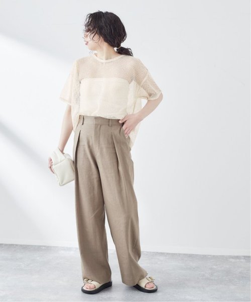 journal standard  L'essage (ジャーナルスタンダード　レサージュ)/《予約》メッシュTシャツ/img06