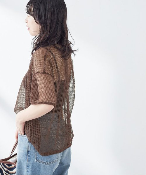 journal standard  L'essage (ジャーナルスタンダード　レサージュ)/メッシュTシャツ/img15