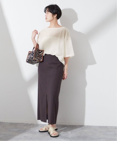 journal standard  L'essage (ジャーナルスタンダード　レサージュ)/《予約》メッシュTシャツ/img07