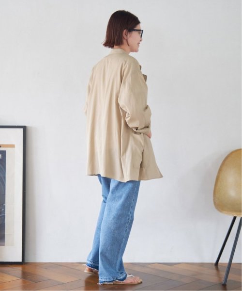 シアーコットンツイルルーズジャケット Spick