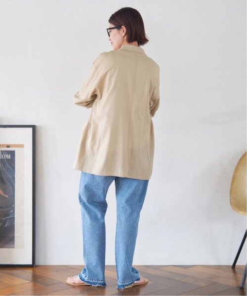 シアーコットンツイルルーズジャケット Spick