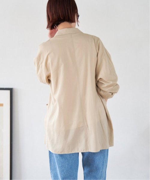 シアーコットンツイルルーズジャケット Spick