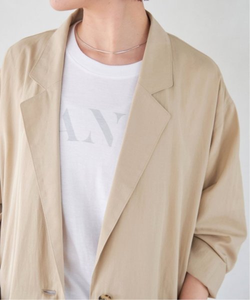 シアーコットンツイルルーズジャケット Spick