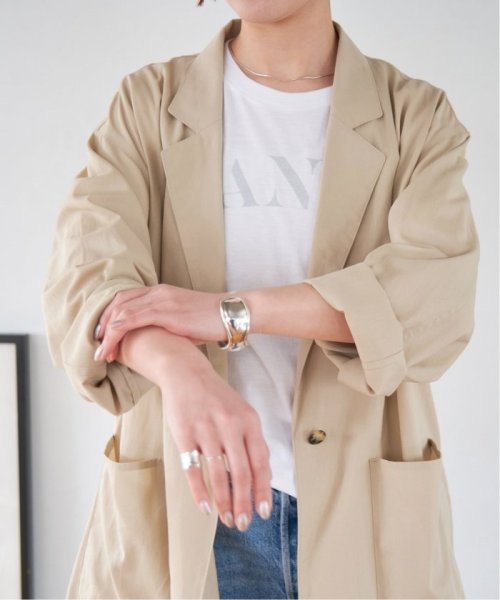 シアーコットンツイルルーズジャケット Spick