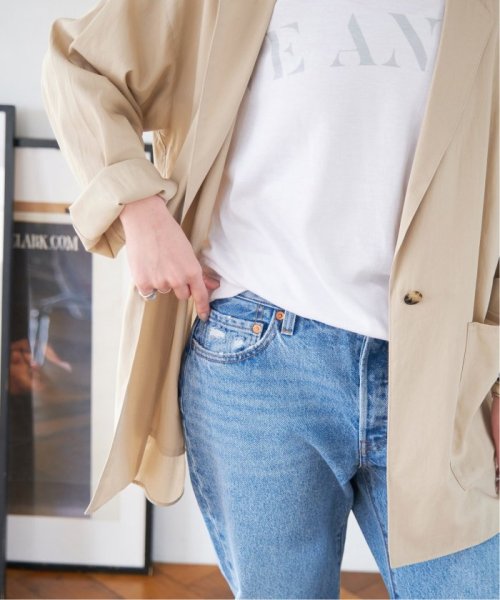 シアーコットンツイルルーズジャケット Spick