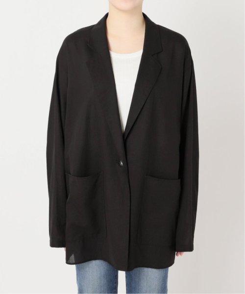 シアーコットンツイルルーズジャケット Spick