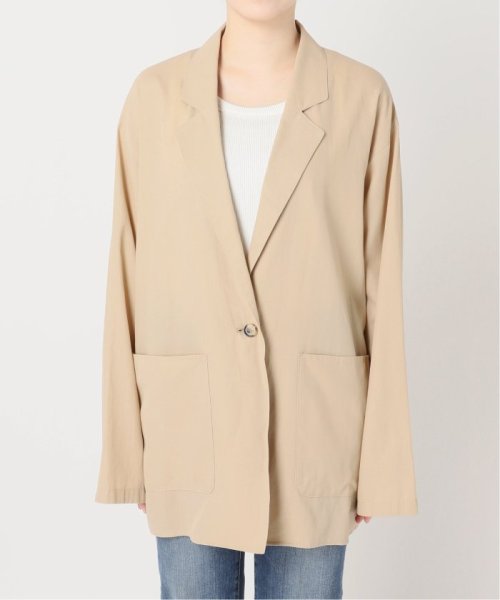 シアーコットンツイルルーズジャケット Spick