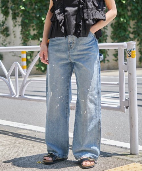 5 1/2 PAINTER DENIM 1/2 Spick アテンション はブルーのみに該当します 160cm　着用サイズ 163cm　着用サイズ