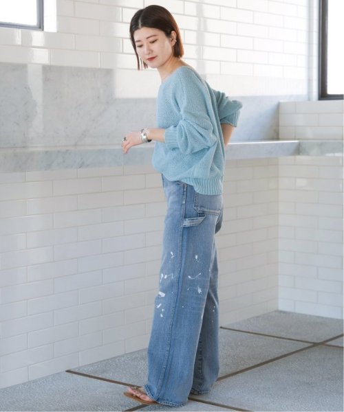 5 1/2 PAINTER DENIM 1/2 Spick アテンション はブルーのみに該当します 160cm　着用サイズ 163cm　着用サイズ