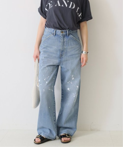 5 1/2 PAINTER DENIM 1/2 Spick アテンション はブルーのみに該当します 160cm　着用サイズ 163cm　着用サイズ