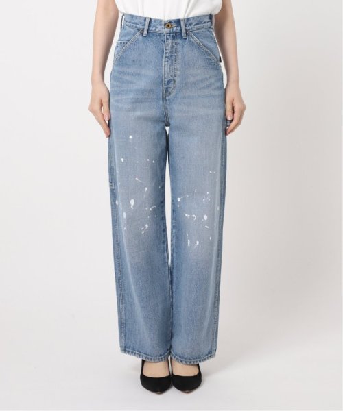 5 1/2 PAINTER DENIM 1/2 Spick アテンション はブルーのみに該当します 160cm　着用サイズ 163cm　着用サイズ