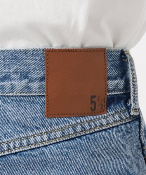 5 1/2 PAINTER DENIM 1/2 Spick アテンション はブルーのみに該当します 160cm　着用サイズ 163cm　着用サイズ