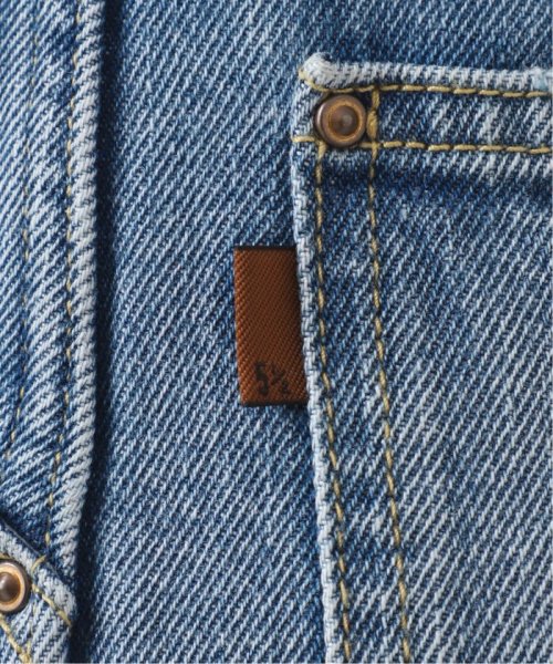 5 1/2 PAINTER DENIM 1/2 Spick アテンション はブルーのみに該当します 160cm　着用サイズ 163cm　着用サイズ