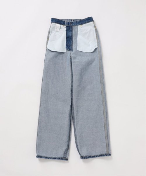 5 1/2 PAINTER DENIM 1/2 Spick アテンション はブルーのみに該当します 160cm　着用サイズ 163cm　着用サイズ