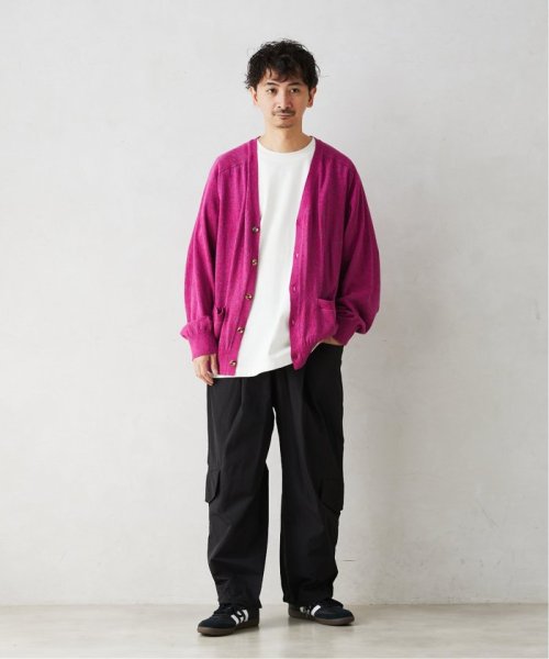 JOURNAL STANDARD relume Men's(ジャーナルスタンダード　レリューム　メンズ)/綿/麻 メランジニットカーディガン/img20